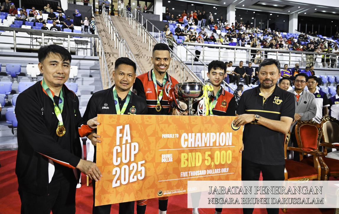 Attended Brunei FA Cup Final