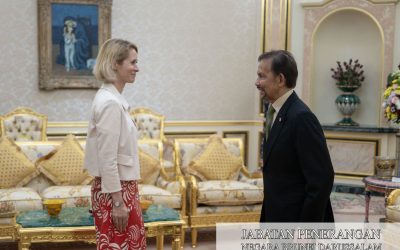 Audience Ceremony with High Representative of the Union for Foreign Affairs and Security Policy and Vice-President of the European Commission