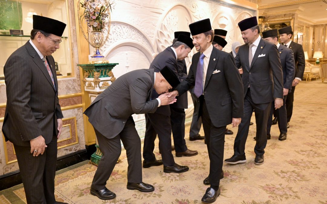 His Majesty The Sultan And Yang Di-Pertuan Of Brunei Darussalam Chairs Meeting Of The Council Of Ministers