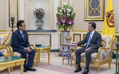 His Majesty Receives In Audience The Minister Of Health Of The Republic Of Indonesia