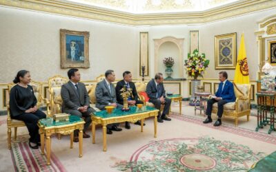 His Majesty received in audience Philippine Chief Justice