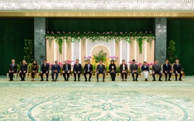 His Majesty receives in audience The Heads of Delegation from countries participating in the 16th CAPGC