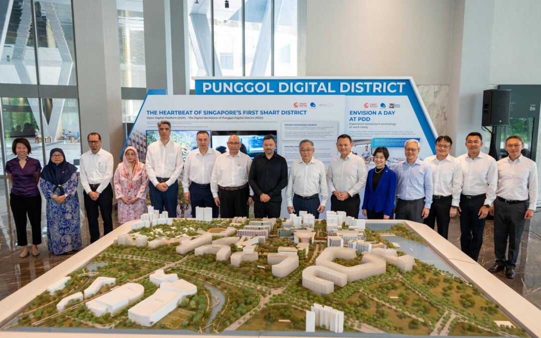 Crown Prince Visit to Punggol Digital District and Singapore Institute of Technology