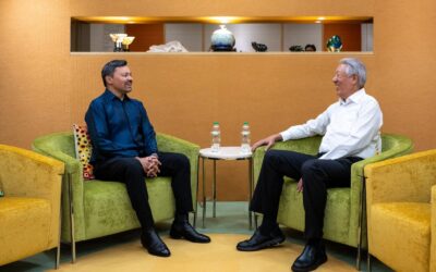 Meeting with the Chairman of Temasek Holdings