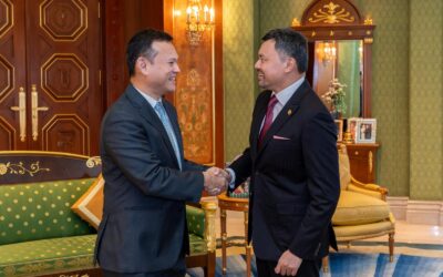 Crown Prince receives Singapore minister